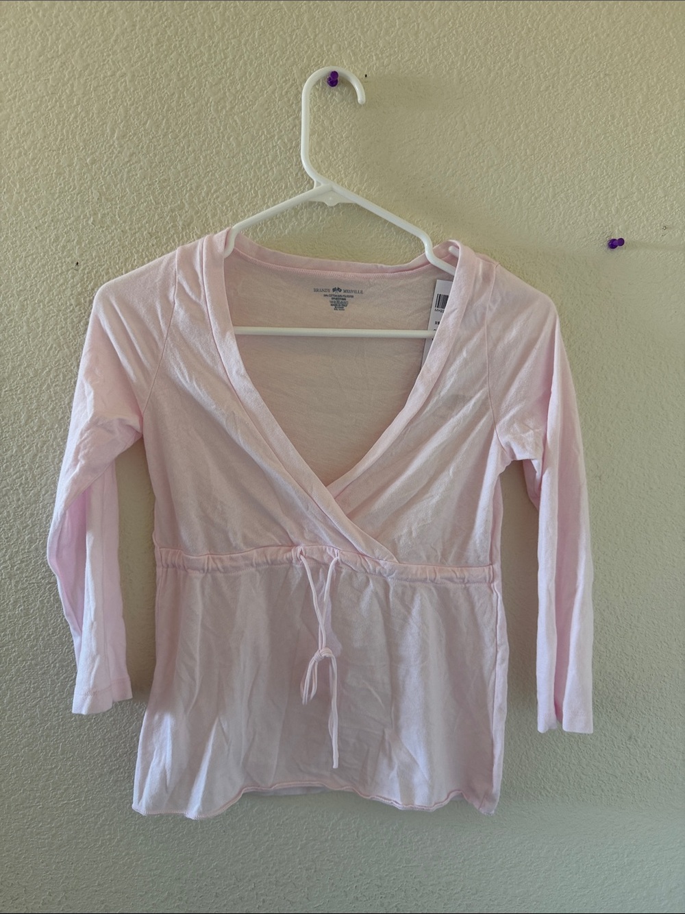 Brandy melville pink Philippa top